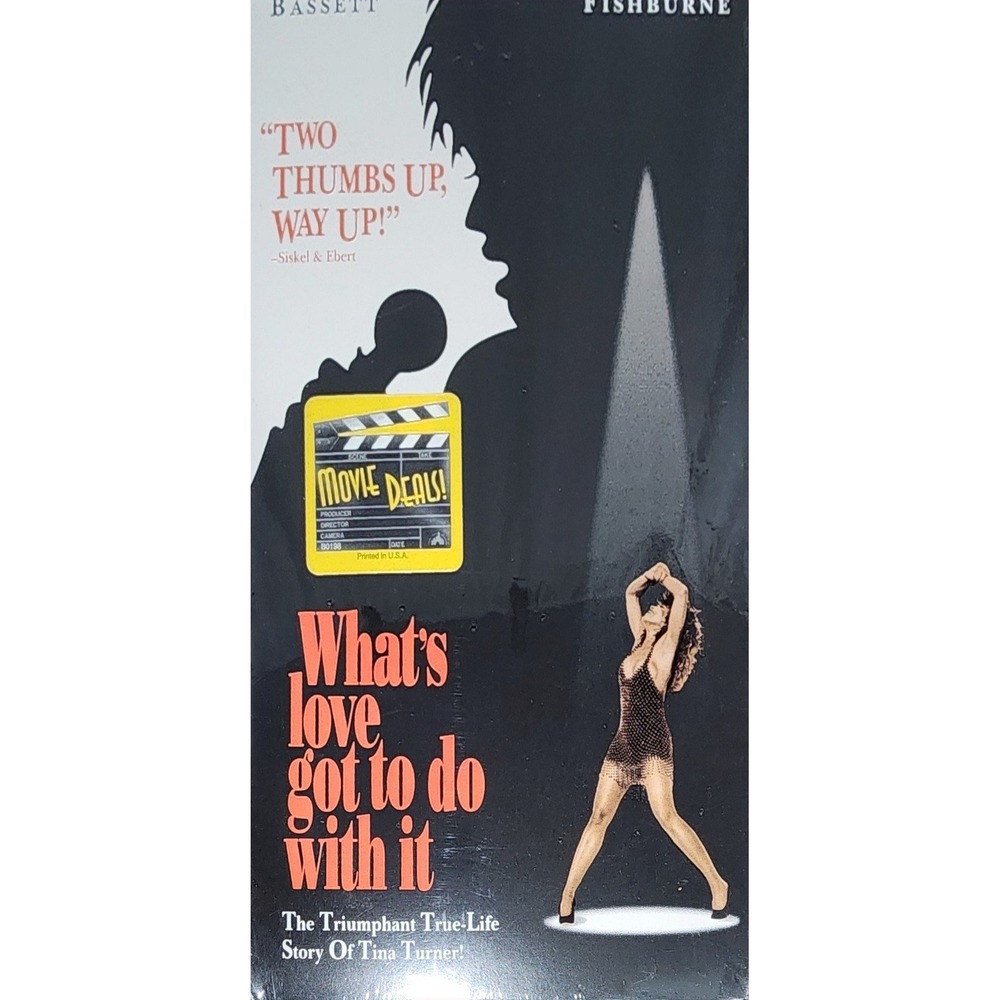 What's Love Got To Do With It Vhs‎ Sealed Tina Turner